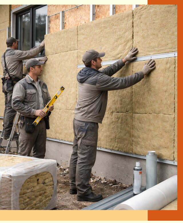 Утепление дома из SIP панелей в Кирове от 6424 руб./м² под ключ | ТепломастерКри