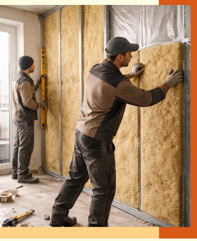 Утепление квартиры изнутри в Кирове от 4507 руб. за м2 | Проф. работы ТепломастерКри