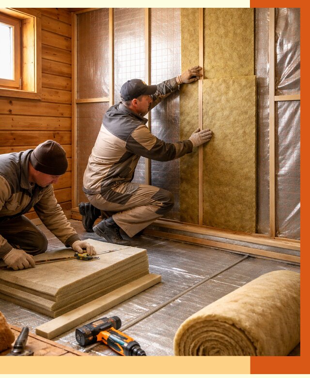 Утепление бани изнутри в Кирове под ключ от 4352 руб./м² | ТепломастерКри