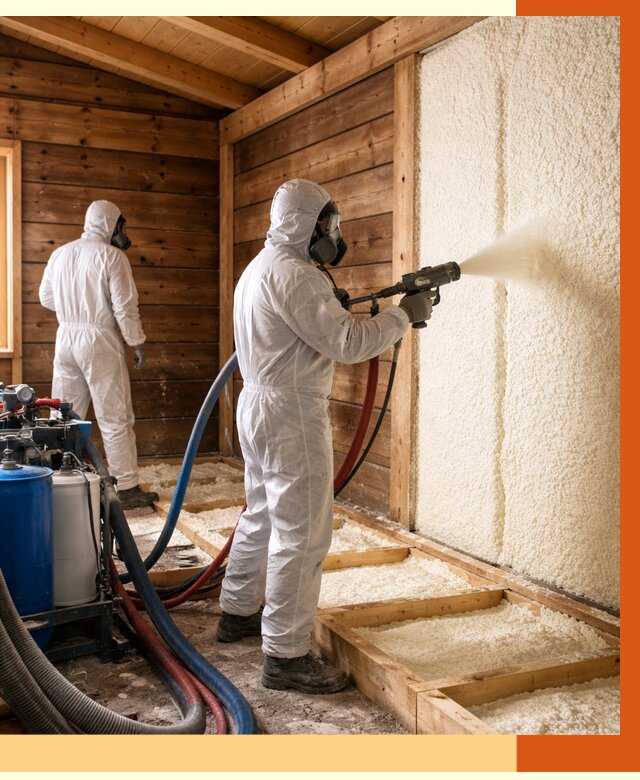 Утепление бани ппу в Кирове под ключ от 4352 руб./м2 | ТепломастерКри - напыление и монтаж ппу