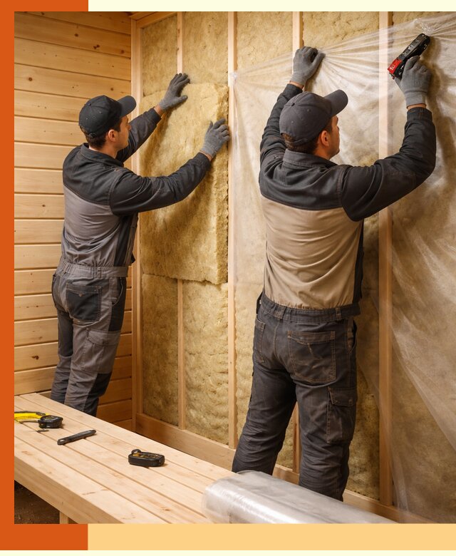 Профессиональное утепление сауны в Кирове с гарантиями качества