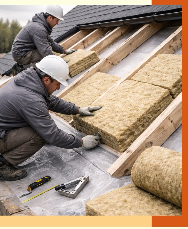 Утепление крыши в Кирове от 1917 руб./м2 — комплексное утепление кровли | ТепломастерКри