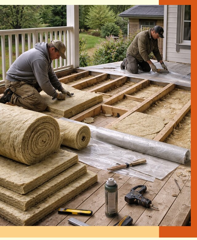 Утепление террасы в Кирове от 4352 руб./м2 — утеплить террасу под ключ | ТепломастерКри