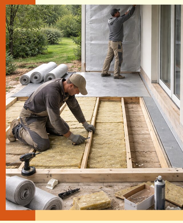 Утепление террасы в Кирове — тепло и защита круглогодично