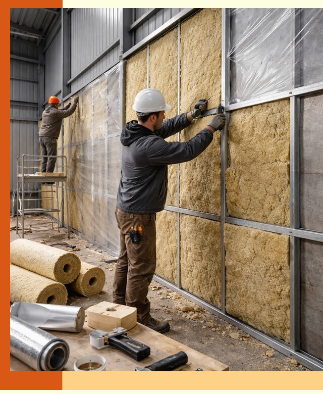 Утепление ангара в Кирове — профессиональная теплоизоляция помещений