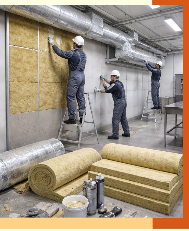 Утепление пищевого цеха в Кирове от 12953 руб./м² — комплексно под ключ | ТепломастерКри