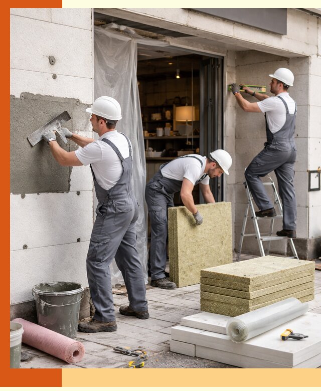 Утепление кафе в Кирове: профессиональная теплоизоляция и монтаж