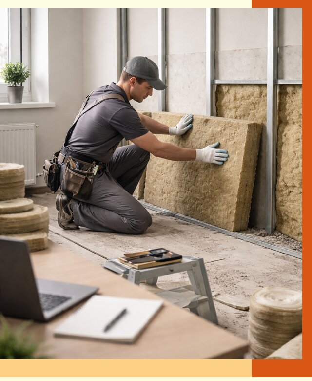 Утепление офиса в Кирове от 4663 руб/м2 — комплексное утепление офиса под ключ | ТепломастерКри