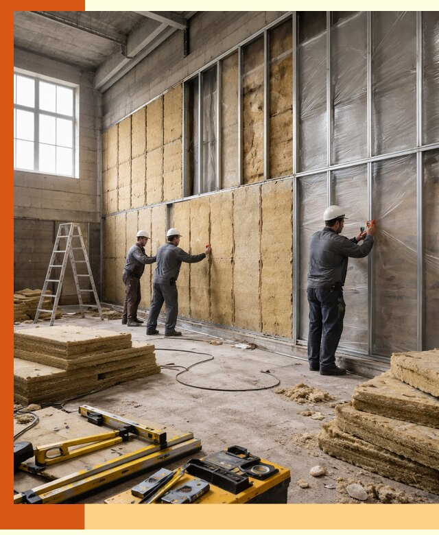 Утепление спортивного зала в Кирове качественно и недорого