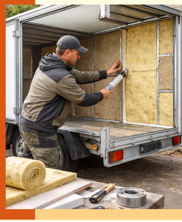 Профессиональное утепление прицепа в Кирове для любых условий