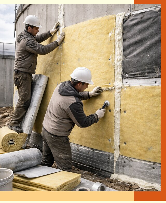 Утепление резервуара в Кирове от 28496 руб/м2 — монтаж ППУ и комплекс под ключ | ТепломастерКри