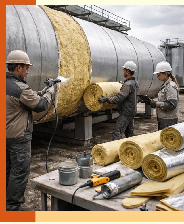 Утепление цистерны в Кирове — утеплители и монтаж под ключ
