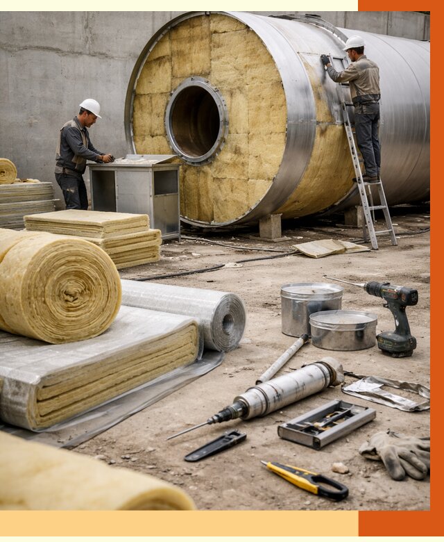 Утепление резервуара с топливом в Кирове от 28496 руб. под ключ | ТепломастерКри