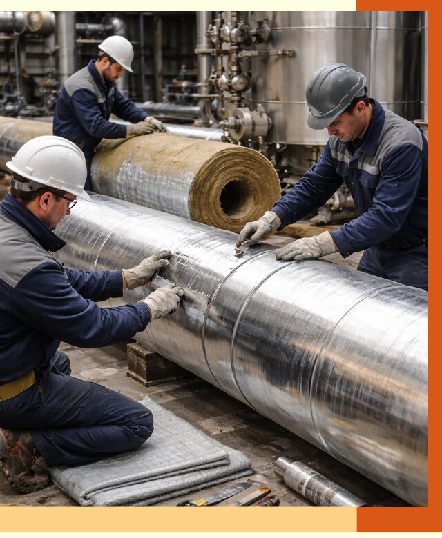 Утепление технологического оборудования в Кирове от 4352 руб. за м2 | ТепломастерКри