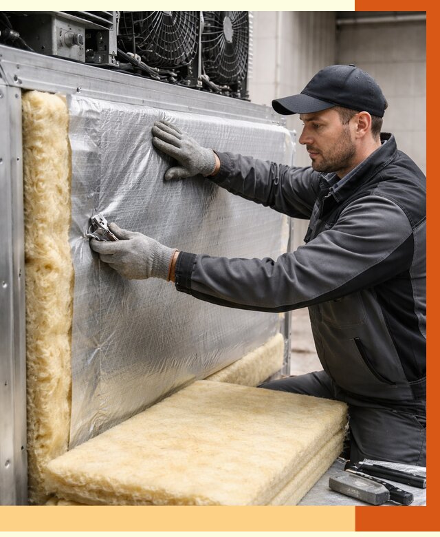 Утепление холодильного агрегата в Кирове от 8808 руб. под ключ | ТепломастерКри