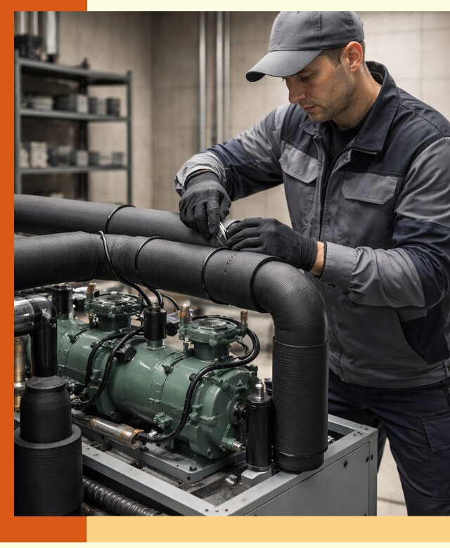 Утепление холодильного агрегата и теплоизоляция в Кирове