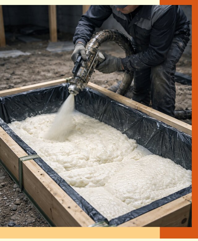 Заливка ППУ в формы в Кирове от 2591 руб. — утепление форм под ключ | ТепломастерКри