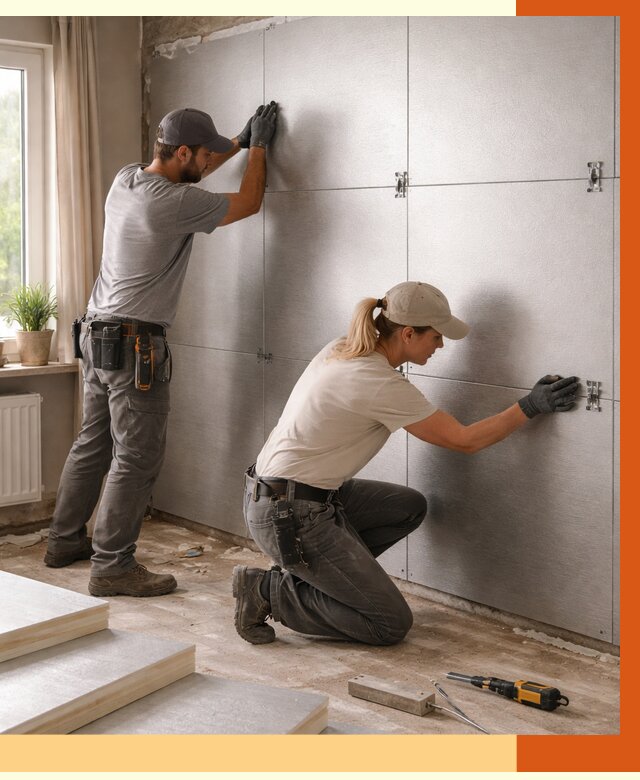 Утепление PIR панелями в Кирове от 4352 руб. под ключ | ТепломастерКри