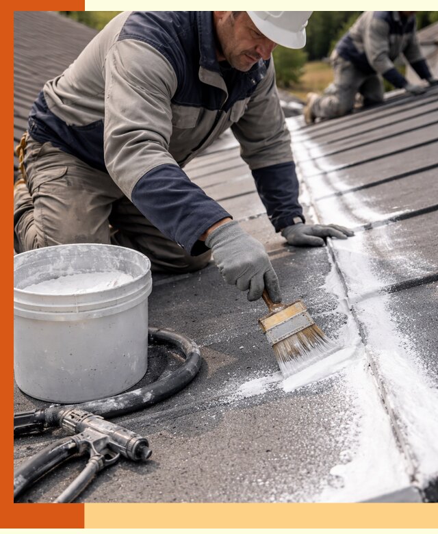 Утепление кровли жидкой теплоизоляцией в Кирове