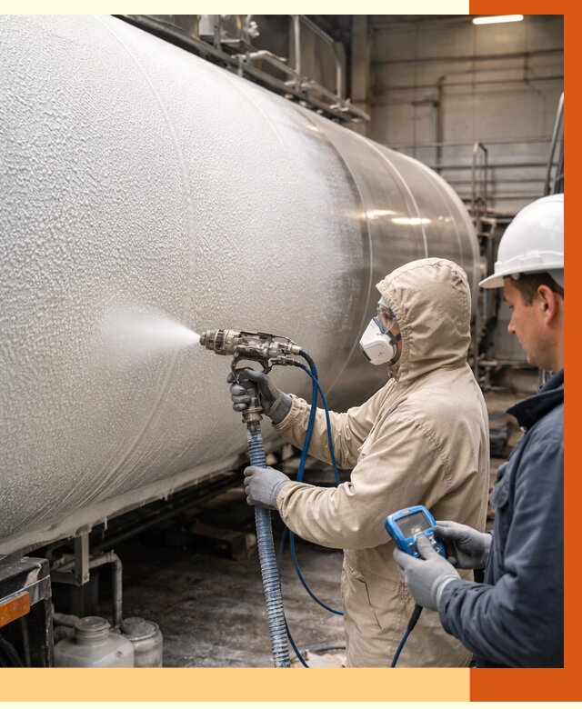Утепление автоцистерны жидкой теплоизоляцией в Кирове от 15025 руб. под ключ | ТепломастерКри