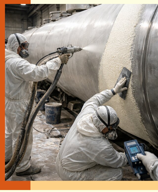 Утепление автоцистерн жидкой теплоизоляцией в Кирове