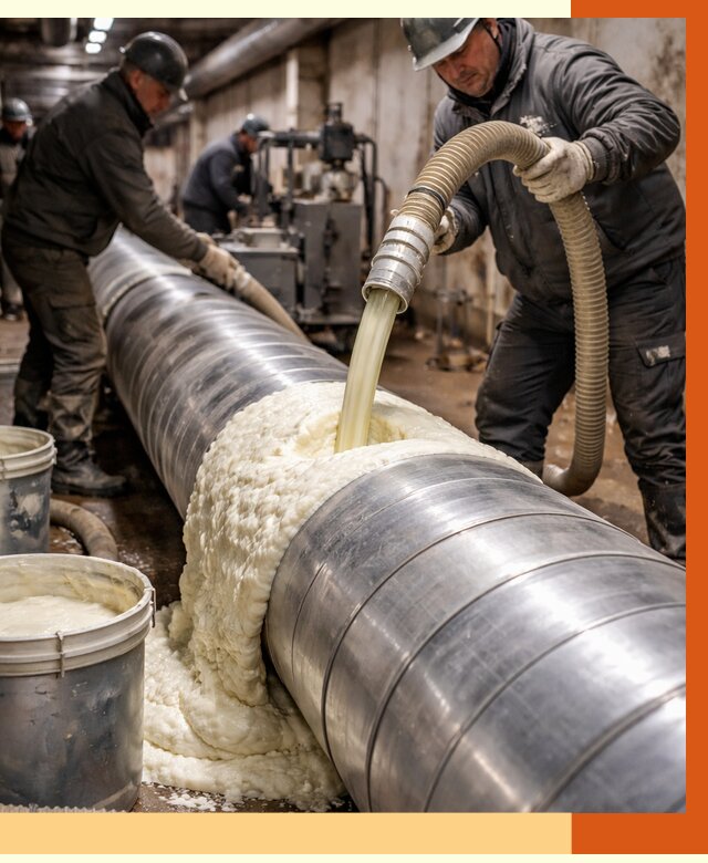 Утепление теплотрассы жидкой теплоизоляцией в Кирове от 4352 руб. | ТепломастерКри