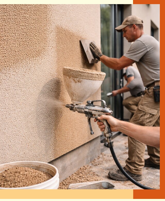 Утепление фасада жидкой пробкой в Кирове от 4974 руб./м² под ключ | ТепломастерКри