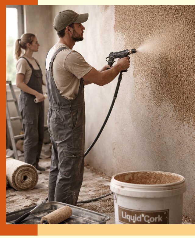 Утепление стен жидкой пробкой в Кирове эффективное и долговечное