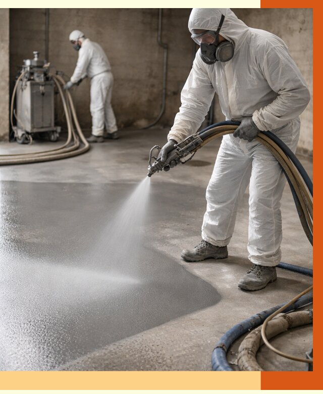 Гидроизоляция полимочевиной в Кирове от 8808 руб/м² — напыление полимерной гидроизоляции | ТепломастерКри