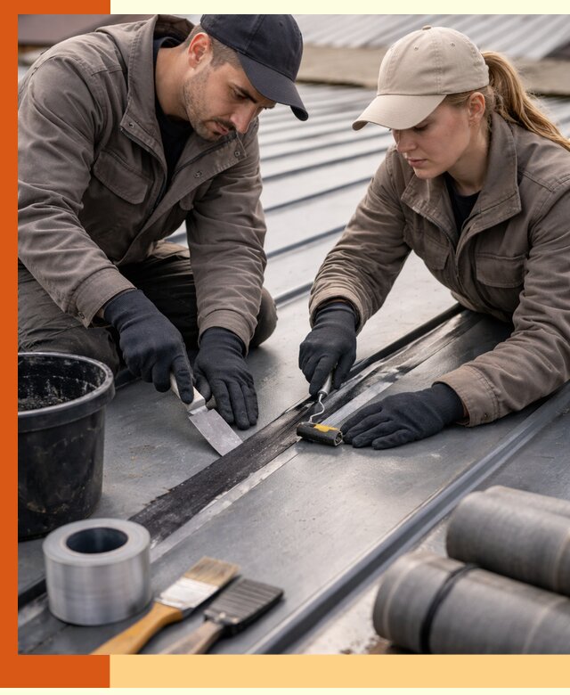 Гидроизоляция фальцевой кровли в Кирове качественно и надежно