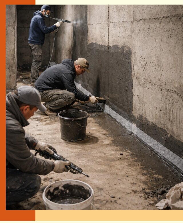 Гидроизоляция подвала в Кирове — комплексная защита от влаги