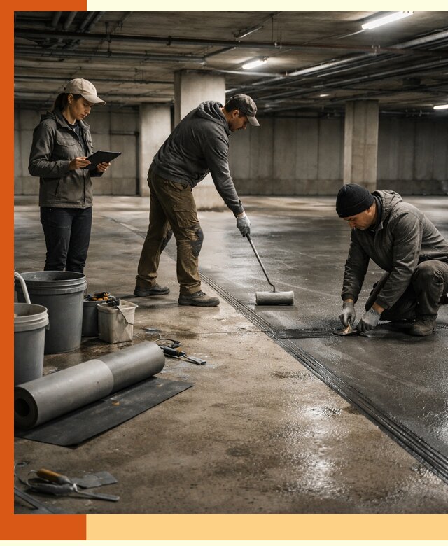 Гидроизоляция паркинга в Кирове: качественная защита зданий