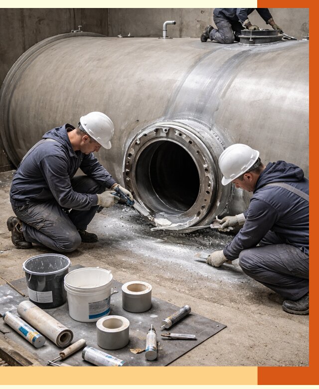 Гидроизоляция резервуара с топливом в Кирове от 77715 руб. под ключ | ТепломастерКри