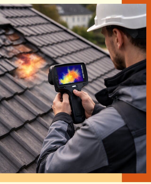 Тепловизионное обследование кровли в Кирове от 4663 руб. — ТепломастерКри под ключ