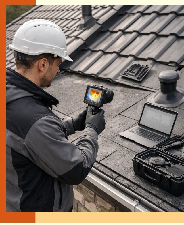 Тепловизионное обследование кровли в Кирове для выявления дефектов