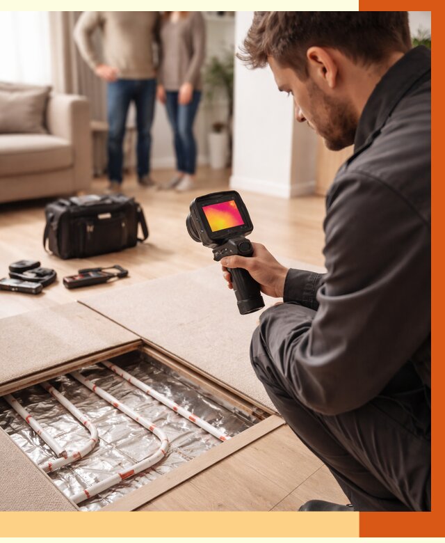 Тепловизионное обследование теплого пола в Кирове от 4663 руб. — ТепломастерКри