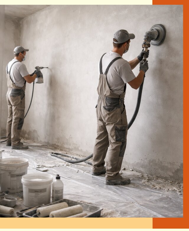 Подготовка поверхности под напыление в Кирове от 1243 руб. — ТепломастерКри