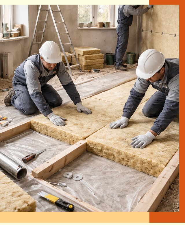 Восстановление теплоизоляции в Кирове от 8808 руб. — ремонт утепления под ключ | ТепломастерКри