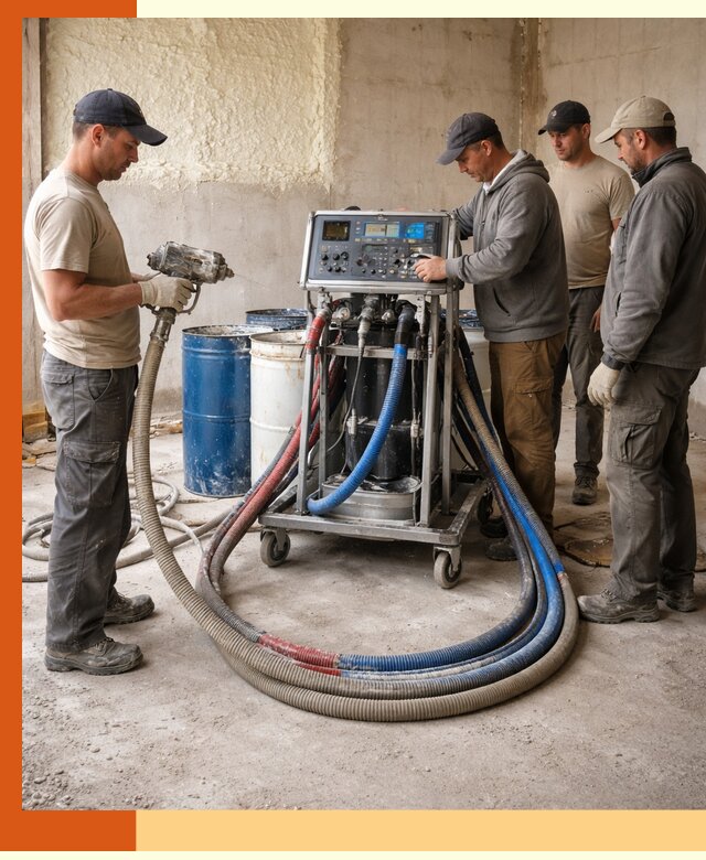 Аренда установки для напыления ППУ в Кирове на выгодных условиях