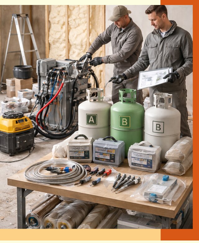 Продажа компонентов ППУ с консультацией в Кирове от 4352 руб. | ТепломастерКри